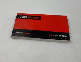 2005 Dodge Durango Owners Manual Handbook OEM G01B30056 - £25.08 GBP