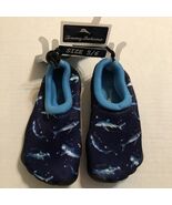 NWT NEW Tommy Bahama Machine Wash Toddler Water Shoes Size 5/6 Blue Shar... - €17,16 EUR