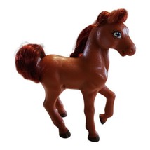 Fisher Price Loving Family Dollhouse Horse Haley Comet Brown Brushable - $6.99