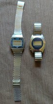 Lot of 2 National Semiconductor Digital Watches for parts or repair - £11.60 GBP