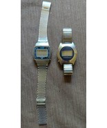 Lot of 2 National Semiconductor Digital Watches for parts or repair - £11.35 GBP