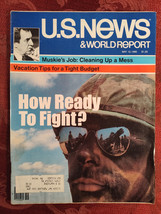 U S NEWS World Report Magazine May 12 1980 How ready to fight? Edmund Muskie - £11.32 GBP