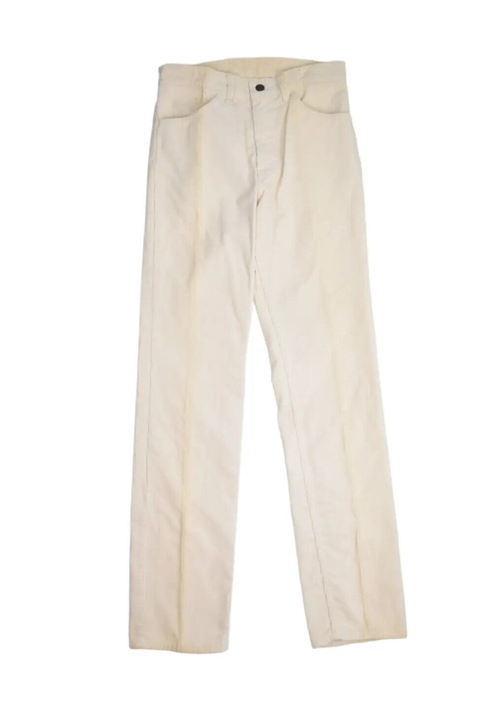 Primary image for Vintage Gap Pioneers Corduroy Pants Womens 28x33 Off White Slim Straight