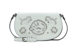 New Patricia Nash Woman&#39;s Lydie French Lace Crossbody Bag White - $174.23