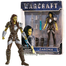 Year 2016 Warcraft Movie Series 6 Inch Tall Figure GARONA with Dagger and Sword - £42.99 GBP