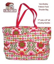 Vera Bradley Folkloric Floral Shoulder Bag (used) - £19.60 GBP
