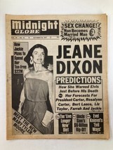 Midnight Globe Tabloid October 18 1977 Vol 24 #18 Jackie Kennedy &amp; Jeane... - £11.32 GBP
