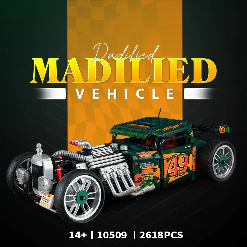 NEW Hot Rod Madilied 1949 Vintage Car Remote Control Creative Technology - £161.12 GBP+