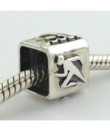 Chamilia World Class Sports Athlete Charm, Sterling Silver, 2010-3042 New - $409.04 MXN