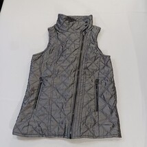 Marc New York Andrew Marc Girls/Women's S Gray Quilted Puffer Vest Zip Pocket  image 13