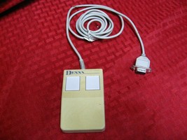 Vintage Computer Mouse Dexxa Two Button Square MB 92-9F - $12.86