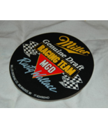 Vintage Nascar Rusty Wallace Race Team MGD Miller Round Sticker - £14.11 GBP