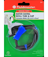 Commode toilet Repair Kit REFILL HOSE TUBE &amp; CLIP Water Saving FluidMast... - €19,13 EUR
