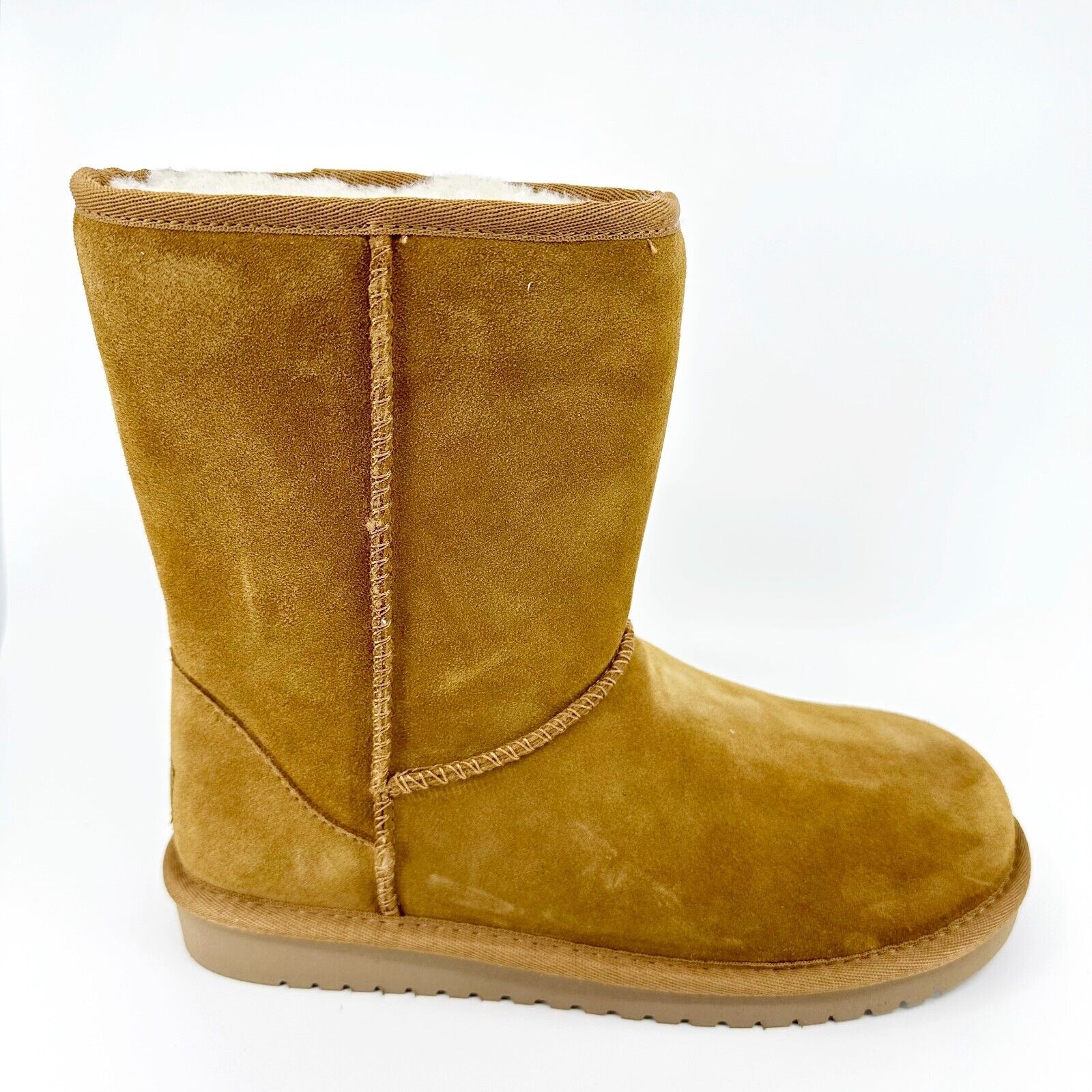 Koolaburra by UGG Koola Short Chestnut Womens  Faux Fur Shearling Suede ... - $44.95