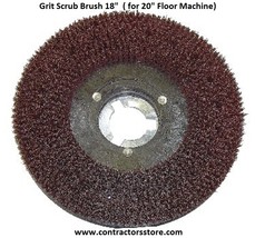 General Scrubbing Grit Scrub Brush 18&quot; ( for 20&quot; Floor Machine)  - $289.22