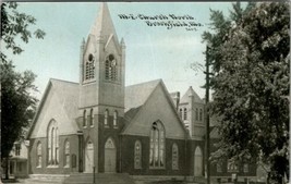 North Brookfield Missouri M.E. Church 1910 to Glenville MN Postcard W8 - $6.95