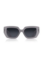Unisex Sunglasses Transparent Smoked 1030 - $6.00