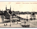 Szabadság Híd Libertà Ponte Budapest Ungheria DB Cartolina Y17 - $9.03