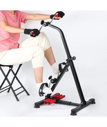 Pedal Exerciser Bike Hand Arm Leg And Knee Stroke Recovery Equipment For... - £114.57 GBP