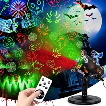 Halloween Projector Lights Outdoor, Waterproof Halloween Laser Projector Ligh... - £43.41 GBP