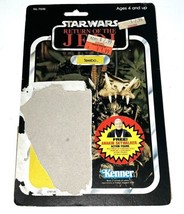 Star Wars ROTJ Vtg 1984 Teebo Ewok 77 Cardback - £10.94 GBP