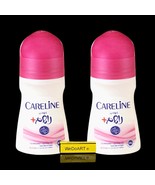 Careline -2 Deodorant roll-on breathe Bordeaux without alcohol  (2x 75 ml) - $50.71 CAD
