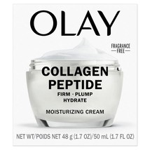 Olay Collagen Peptide Moisturizing Cream Fragrance-Free 48g/1.7fl.oz. Br... - $334.31 MXN