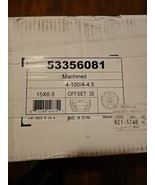 Primax 533 15x6.5 4-100 / 4-4.5 Offset +35 Machined CB: 73.1mm Single Wheel - $123.75