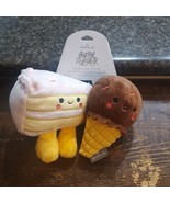 Hallmark Better Together Cake &amp; Ice Cream Magnetic Plush Set 5&quot; Best Fri... - $19.00