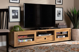 Umar Oak Brown 1-Drawer TV Stand - $382.00