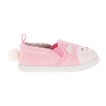 Walmart Brand Infant Toddler Canvas Slip On Shoes Pink Fox Size 2 NEW - £7.03 GBP