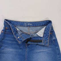 No Boundaries RN#52469 Mid-Rise  Blue Denim Stretch Mini Skirt Juniors Size 5 image 9