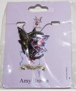 Amy Brown Blue Moon Diva 1 Fairy Pendant / Necklace Pacific Giftware NEW... - £8.53 GBP