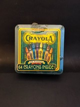 Vintage Sealed 1993 Crayola 90th Anniversary tin with 64 crayons - Seal Torn - £9.30 GBP