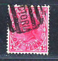 Victoria Australia 1911 Very Fine Used Stamp 1d #1 - £0.89 GBP