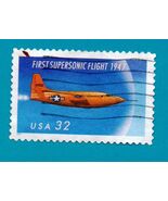 Scott #3173 Used 32c Postage Stamp - 5oth Anniversary of First Supersoni... - $1.99