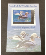U.S. Federal Duck Stamp #RW76b Long Tailed Duck Artist Signed 2009 Mint NH - $931.33 MXN
