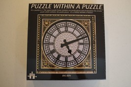 FUNTIME 400 Piece Jigsaw Puzzle" BIG BEN" A Puzzle within a Puzzle 16" x 16" New - £10.07 GBP