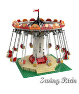 Building Toys Swing Ride Carousel with Power Functions 1040 Pieces - $262.77