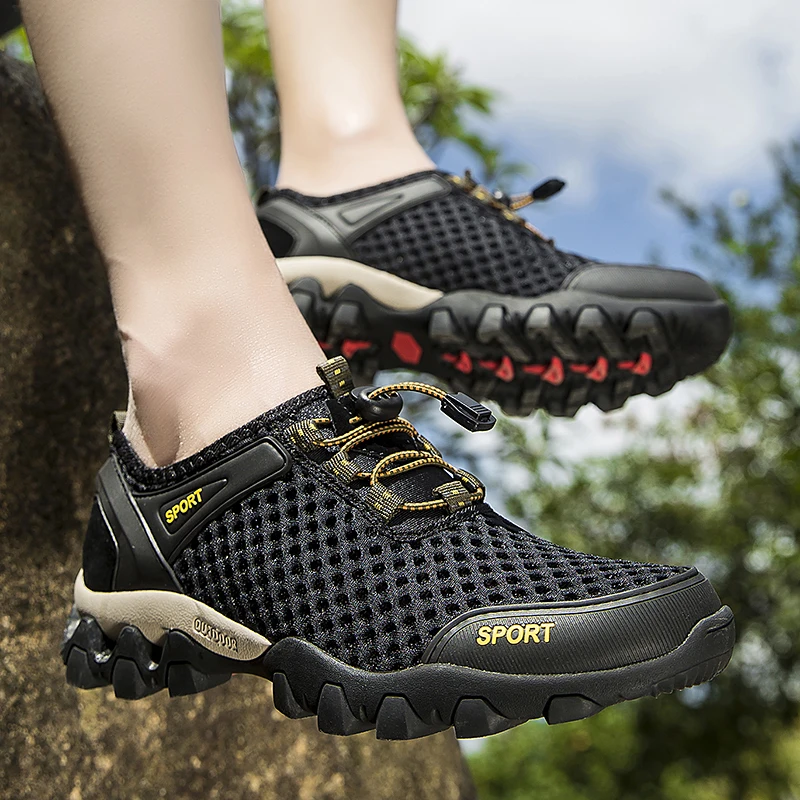 socone High Quality  Climbing Shoes Men Trek Fishing Shoes Women  Lycra Sneaker  - £152.80 GBP
