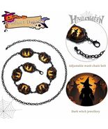Halloween Waist Chain Black Hat Witch Body Chain,  Belly Chain, Waist NEW - $18.10 CAD