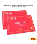 2x Miira-Cell+ Revoobit 24 Sachets Apple Stem Cell Nutrition Dietary Supplement - $2,296.90 MXN