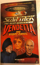 Star Trek Vendetta Paperback Book Picard Guinan - $5.93