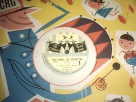 Folk Songs for Orchestra 78 Rpm Record Crg [Vinyl] MAX GOBERMAN - $9.46