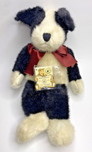 Boyd&#39;s Bears &quot;Philo Puddlemaker&quot; Bears in the Attic Black &amp; White Dog BB18 - $19.99
