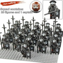 21Pcs/set Uruk-hai Rifle Infantry Army The Lord of the Rings Minifigures Block - £26.06 GBP