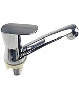 Stainless Steel Opal Collection Pillar Cock Fitting Quarter Turn Flow Wa... - $471.27 MXN