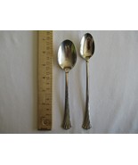 Lot Table  Soup Spoon 7.75&quot; Iced Tea Spoon 7.3&quot; Oneida SPRING GLEN Stain... - £9.70 GBP