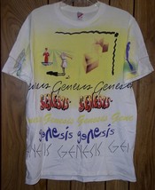 Genesis Concert Tour T Shirt Vintage 1992 We Can&#39;t Dance Single Stitched LARGE - £157.31 GBP