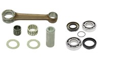 Pro-X Connecting Rod Rebuild Kit &amp; Crank Bearings For 85-86 Yamaha TY350 Trials - £165.45 GBP